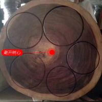 老挝铁木菜板蚬木砧板实木切菜板家用厨房面板占板粘板刀案板