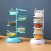 调味料盒套装家用组合厨房用品小百货多功能厨房调料盒套装组合装