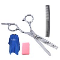 理发剪刀平剪牙剪打薄剪刘海剪发女自己剪头发美发工具套装|:牙+围布送梳子海绵