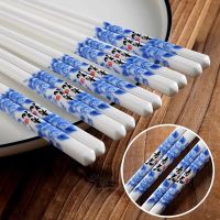 陶瓷筷子防霉青花瓷家用健康环保耐高温筷子