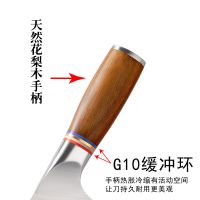 不锈钢厨师刀菜刀家用锋利切菜切片刀厨房用品酒店刀具