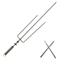 烤羊腿叉 羊排叉子 烧烤炉烤羊腿叉子 烧烤架羊腿炉子支架配件