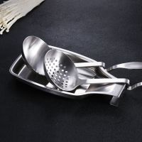 厨房置物架锅铲托盘304不锈钢汤勺漏勺饭勺置放架调味品餐具搁盘