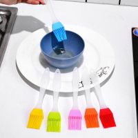 家用耐高温油刷子厨房烙饼硅胶油刷烘焙烧烤刷不掉毛烧烤刷油刷子