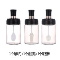 抹油刷油刷子带玻璃瓶厨房烙饼烧烤硅胶刷家用耐高温烘焙油刷