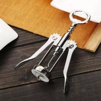 红酒开瓶器葡萄酒啤酒瓶启子锌合金多功能起酒器开红酒瓶起子