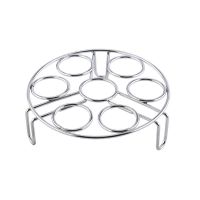 304加粗加厚不锈钢家用多功能支架高低脚蒸架蒸鸡蛋架隔热架蒸饭