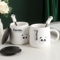 呆萌创意ins可爱陶瓷杯女学生韩版卡通马克杯创意男女情侣大水杯