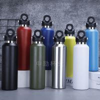 无螺纹保温杯一秒开合现代简约便携运动水杯男女通用车载水杯