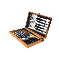 不锈钢牛排西餐具套装刀叉勺礼盒刀叉西餐欧式出口全套12件套礼盒套装