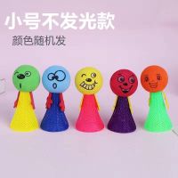 同款发光弹跳精灵大小号跳跳精灵弹簧人弹跳小人跳跳人玩具