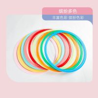 儿童跳房子跳格子跳圈圈幼儿园教具体育户外亲子玩具家用训练器材