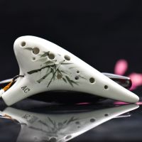 陶笛12孔 初学入门十二孔ac中音c调6陶埙陈情笛子学生乐器