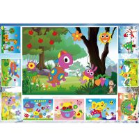 不织布手工材料包套装儿童diy玩具制作幼儿园环创材料故事书