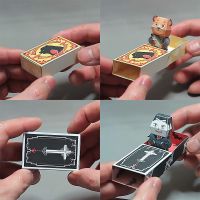 机关弹跳动态折纸立体动物手工diy纸模型剪纸动脑纸质玩具