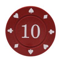 筹码币德州扑克筹码卡片棋室麻将馆码打麻将用筹码代币