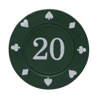 筹码币德州扑克筹码卡片棋室麻将馆码打麻将用筹码代币