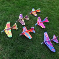 木制组装滑行飞机模型单翼双翼橡皮筋动力飞机比赛拼接泡沫飞机