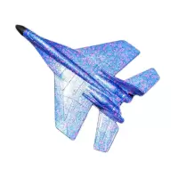 su27战斗机epp手抛泡沫飞机滑翔机亲子户外航模玩具儿童
