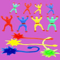 爬墙蜘蛛人儿童玩具礼品人粘性解压减压蜘蛛侠整蛊粘粘手掌