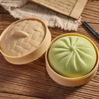 仿真大包子玩具解压叉烧包捏捏乐发泄玩具女恶搞包子
