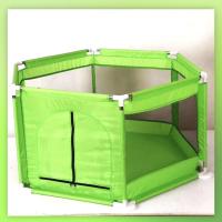 婴幼儿童室内游戏围栏宝宝爬行学步防护栏海洋球池|绿色 围栏+爬行垫+投篮+20球