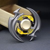 荣耀指尖陀螺玩具赵子龙李白李元芳诸葛亮手指陀螺三叶减压|李元芳黑色