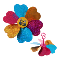 儿童自行车风车滑板车车把卡通装饰户外蛙式车宝宝童车玩具配件|一个风车