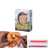 儿童玩具考古挖掘恐龙diy恐龙蛋火烈鸟企鹅动物玩具 科普模型|盒装考古恐龙1个
