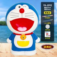 儿童涂色玩具石膏娃娃 彩绘存钱罐白胚画diy手工涂鸦陶瓷上色搪胶|摔不烂D112大号 送8色颜料+调色盘+2只笔+彩钻