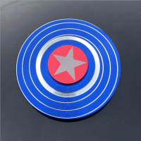 买二送一手指陀螺减压玩具指尖陀螺儿童玩具解压解压玩具|蓝色美国队长[拍2送1]