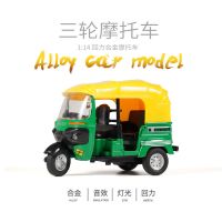 合金警车玩具摩托车模型仿真声光儿童回力机车男孩杜卡迪惯性汽车|突突车绿