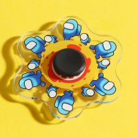 买三送一新品动态指尖陀螺旋转会奔跑的火影忍者皮卡丘悟空|狼人杀蓝款 塑料盒装