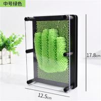 创意礼品新奇实用成人玩具3d克隆手模三维针画雕同款摆件|中号绿