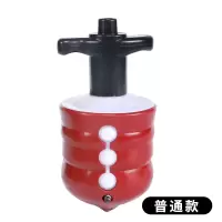 发光仿木旋转陀螺升级音乐闪光七彩发射器陀螺儿童怀旧小玩具|普通版发声陀螺