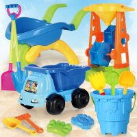 儿童沙滩玩具套装海边戏水玩沙子决明子沙漏大桶玩沙大号铲子工具