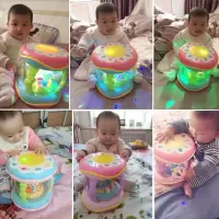 婴儿玩具手拍拍鼓音乐男孩女孩宝宝3-6-12个月7幼儿0-1岁8周