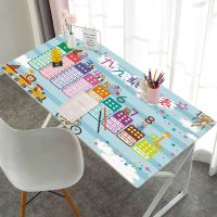 学生写字桌垫ins儿童卡通清新电脑桌垫简约桌布防水防油防烫环保|06乘法表 90*45cm