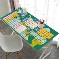 学生写字桌垫ins儿童卡通清新电脑桌垫简约桌布防水防油防烫环保|12绿色乘法表 60*40cm