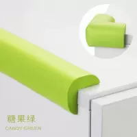 防撞条加厚加宽儿童墙角保护宝宝桌角防碰撞墙贴软包婴儿桌子包边|草绿色 5米L条+10个L角-送胶带