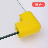 婴儿童桌角防撞护角加厚u型宝宝玻璃茶几防磕海绵套小孩安全防护0|橘黄色 4个装[配带胶贴]