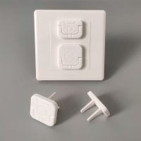 插座保护盖儿童防触电安全塞堵电源插排保护套婴儿插头插孔防护盖|新款白色 20个装+10个安全锁【粉色】