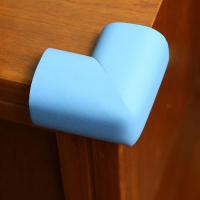 多规格送双面胶儿童老人安全防撞角桌子茶几加厚桌角条护套|蓝色 高品质[3M胶免贴4个]