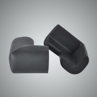 防撞角防撞条贴垫桌角边角儿童床角柜子茶几软包角宝宝安全防磕碰|黑色 L条自粘款2米条送4.1米胶带