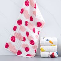 棉儿童纱布毛巾新生儿高密六层纱布泡泡纱洗脸面巾口水巾方巾