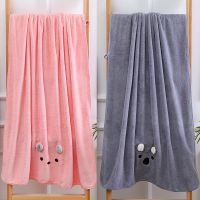 浴巾成人速干吸水不掉毛大浴巾女卡通儿童柔软毛巾浴巾男