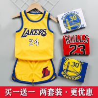 新款篮球服男童背心套装女童速干衣运动服宝宝两件套