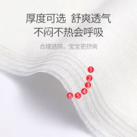 宝宝吸汗巾棉儿童隔汗巾幼儿园加大号中大童汉巾垫背巾全棉纱布