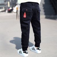 男童裤子2021新款秋冬休闲裤韩版运动中大童工装裤加绒灯芯绒潮童