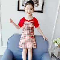 女童旗袍裙子夏装女孩洋气公主裙儿童汉服2021童装新品唐装连衣裙